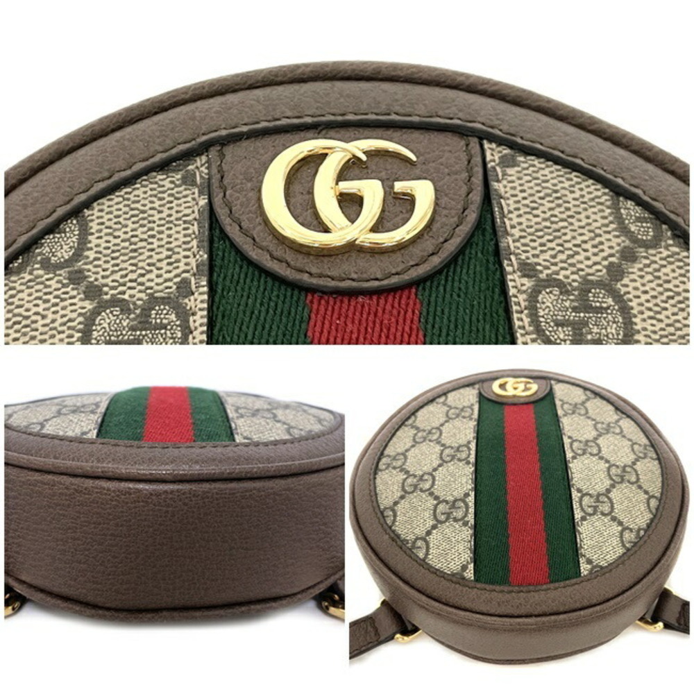 Gucci rucksack GG backpack beige green red gold offidia 598661-96iwg-8745 PVC... - Picture 8 of 10